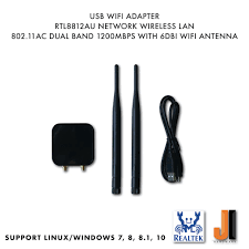 8814au chipset support is turned off. Usb Wi Fi Adapter Rtl8812au Network Lan Dual Band 1200 Mbps With 6 Dbi Wi Fi Antenna New Shopee Thailand