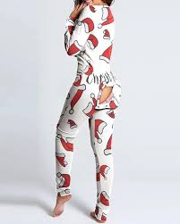 Onesie Pajamas For Adults: Womens Xmas Pyjamas, Novelty One Piece Christmas  Pajama Set With Open Hip Design, Long Night Sleepwear For Women From  Qiyue10, $23.63 | DHgate.Com