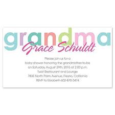 Happy Grandma Baby Shower Invitation Baby Shower Baby Shower Invitations Baby Shower Invitation Wording