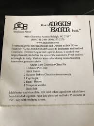 5 out of 5.1 rating. Chocolate Chess Pie Angus Barn Angus Barn Chocolate Chess Pie Recipe Chocolate Chess Pie Chocolate Chess Pie Recipe