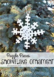 Susan teare ©susan teare our best fall decorating ideas Snowflake Christmas Ornament About A Mom