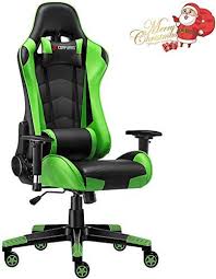 Beautiful Jl Comfurni Gaming Chair Racing Style Ergonomic Swivel Computer Office Desk Chairs Adjustable Height Reclining Hi Green Chair Gaming Chair Desk Chair