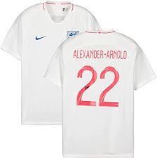 Adidas releases jerseys for euro 2020 host cities (and then some) sunday, may 9, 2021. Trent Alexander Arnold England National Team Autographed 2019 2020 Home Jersey Autographed Soccer Jerseys At Amazon S Sports Collectibles Store