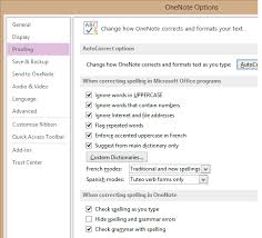 Autocorrect Does Not Correct Spellings In Onenote 2013 Even After Microsoft Community