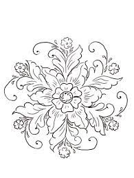 This decorative style of painting was painted on wooden objects with painted background. Norwegian Rosemaling Coloring Page Free Printable Coloring Pages Rosemaling Pattern Floral Embroidery Patterns Norwegian Rosemaling