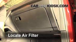 It is on the inside of the car behind a cover just under the glove box. Cabin Filter Replacement Volkswagen Jetta 2005 2014 2010 Volkswagen Jetta Tdi 2 0l 4 Cyl Turbo Diesel Sedan