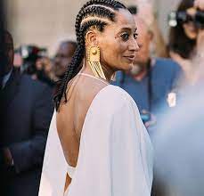 Tracee Ellis Ross Rockin Cornrows Blackhairstyles Haircut For Older Women Short Hair Older Women Older Women Hairstyles