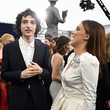 They just care about money, they've forced her to work since she was like 9 cause they were broke. Millie Bobby Brown Philippines V Twitter Millie Bobby Brown And Finn Wolfhard At Sagawards Red Carpet