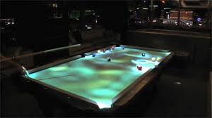 A screen or reflector configuration is advised so that the center of the table does not receive noticeably more lighting than the rails and. Cuelight Interactive Pool Table Youtube