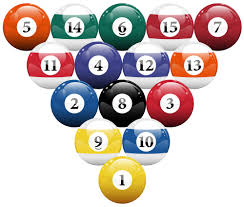Racked Billiard Pool Balls Png Clipart Billiards Billiard Balls Ball