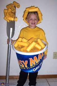 Easy Mac Cheese Clever Halloween Costumes Homemade Halloween Costumes Cool Halloween Costumes