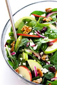 However, salads are often thrown together last minute without much consideration. 20 Simple Spinach Salads We D Love To Have For Lunch In 2021 Spinach Salad Recipes Easy Salad Recipes Dinner Party Salad Recipes