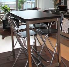 Ikea Utby Bar Table With 4 Franklin Chairs