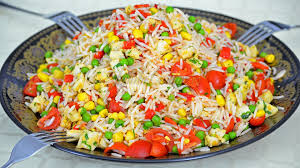 Jamie Oliver S Food Tube Star Competition Moroccan Salad With Squid And Rice Moroccan Salad Rice Salad Recipes Salad Recipes