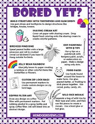 Mar 31, 2020 · the dreaded words kids say to adults when they're stuck in the house. Bored Yet Fun Activity Ideas For Kids Mom Does Reviews