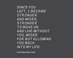 Stronger And Wiser Love Quotes