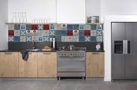 This is my very first post here :) we just moved into our new home with a small kitchen. Art Deco Kitchen Walls Backsplash Wallpaper By Lime Lace Notonthehighstreet Com