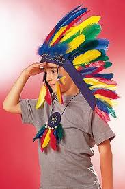Indianerschmuck Basteln Furs Indianerkostum Familie De Indianer Indianer Kopfschmuck Indianerin Kostum