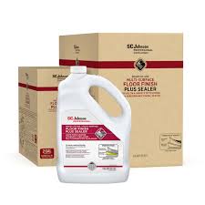 Floor sealers also prepare your wood floors to accept a wax finish by filling the pores of the wood. Sc Johnson Professional Ready To Use Multi Surface Floor Finish Plus Sealer Sc Johnson Professional