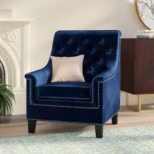 Highbury 20 75 Armchair Blue Upholstered Chair Armchair Blue Accent Chairs