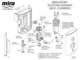 Mira Shower Spares Mira Spare Parts National Shower Spares