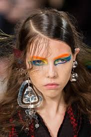 Maison Margiela At Paris Fashion Week Fall 2017 Fashion Makeup Runway Hair Runway Makeup