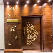 Small Flat Cosy Interiors Modern Houses By Ark Architects Interior Designers Modern Homify Indian Main Door Designs Main Door Design Entrance Door Design
