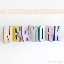 Well, we can also create our own cut out letters besides downloading printable alphabet letter stencils. Pin On Craft Diy