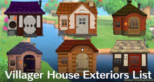Every Villager Has A Unique And Different House Exterior Design In Animal Crossing New Horizon Animal Crossing Animal Crossing Villagers Animal Crossing Guide