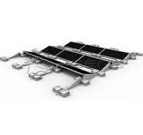 [Hot Item] Solar System Triangle Support Flat Roof Ballasted Solar Flat Roof Mounting Systems for Factory Rooftop