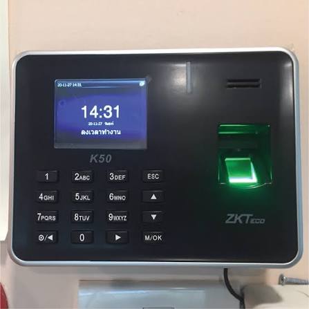 เครื่องสแกนลายนิ้วมือ ZKteco K50 - siamfingerscan : Inspired by LnwShop.com  (v2)