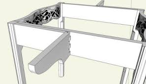 Making The Wooden Hinged Table Leaf Support Fine Woodworking Hinged Table Drop Leaf Table Drop Leaf Table Diy