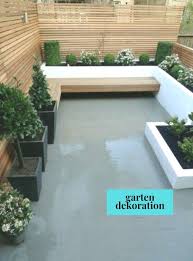 Terrassenbelag Beton Fliesen Holz Aussenmobel Beton Enmobel Fliesen Terrassenbel Small Garden Landscape Design Small Garden Landscape Small Backyard Gardens