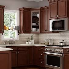 Chocolate Mahogany 10x10 Ready To Assemble Rta Kitchen Cabinet Set In 2020 Kitchen Set Cabinet U Shaped Kitchen Cabinets Mahogany Kitchen