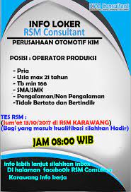 Kaya yayasan penyalur tenaga kerja, . Silahkan Bagi Yang Gagal Tes Kreplin Sinergia Bekasi Karawang Facebook