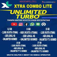 Pelajari juga cara cek kuota xl dengan ussd, website, sms serta. Jual Paket Data Xl Unlimited Turbo 3 Gb Kab Maros Indra Cell85 Tokopedia