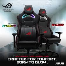 Browse ebuyer's stock of quality gaming chairs by leading brands, including asus. Asus Rog Sl300c Rog Chariot Gaming Araid Technology Facebook