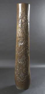 Grand Vase Coco Vase En Bois Vase Grands Vases