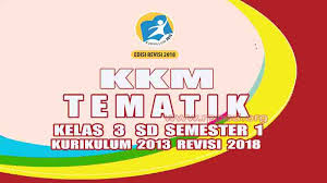 Check spelling or type a new query. Kkm Tematik Kelas 3 Sd Semester 1 Kurikulum 2013 Revisi 2018 Pedia Pendidikan