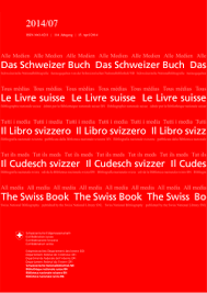 Le 1er août, en ville de genève (au parc la grange, dès 15 heures), c'est le bénin qui sera hôte d'honneur de la fête nationale suisse. Issn 1661 8211 114 Jahrgang 31 Oktober 2014