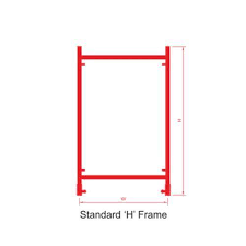 Scaffolding Standard H Frame View Specifications Details