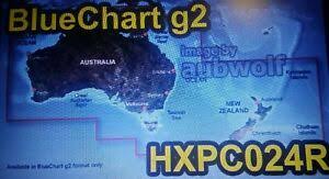 Details About Garmin Bluechart G2 Australia New Zealand Hxpc024r Blue Chart Map Boat Fishing