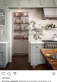 Interesting Tile And Cabinetry Above Doorway Farmhouse Style Kitchen Cabinets Kitchen Renovation Kitchen Cabinet Styles