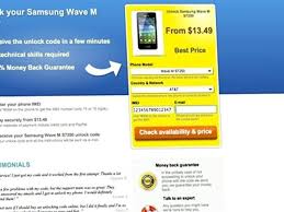 When i order an unlock code for my samsung wave, what will i receive? Unlock Samsung Wave M S7250 How To Unlock Your Samsung Wave M S7250 Video Dailymotion