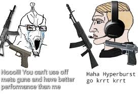 It runs on a variable tuned gas pull system and has a maximum range of 1,500 yards (1371.6 metres). Average Tryhards After Every Round R Battlefield