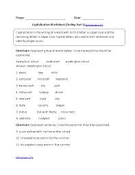 Capitalization Worksheet Ela Literacy L 7 2 Language Worksheet Language Worksheets Capitalization Worksheets Common Core Language