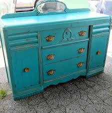 Rustiest Junk To The Prettiest Painted Furniture Turquoise Furniture Antique Furniture Vintage Painted Furniture