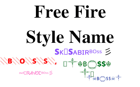 Free fire name style can also be changed or created on android phone. Free Fire Nick Name