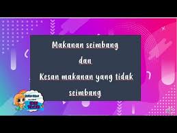 Mungkin anda tidak sedar dalam jangka masa pendek tetapi jika diamalkan secara konsisten pada jangka masa panjang, ia akan meninggalkan kesan yang lebih holistik kepada diri kita khasnya dari sudut kesihatan. Pengambilan Makanan Seimbang Dan Kesan Makanan Yang Tidak Seimbang Youtube
