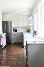 Paint a matte black accent wall. My Sister S House A Timeless Kitchen Before After Jones Design Company Timeless Kitchen Painting Kitchen Cabinets White New Kitchen Cabinets